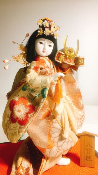 antique japanese dolls origin Japan  รูปที่ 2