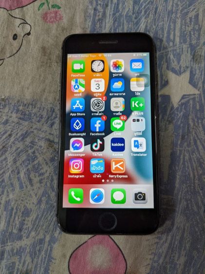 iphone 8 สีดำ 64กิ๊ก เครื่องไทย ระบบสั่นเสีย