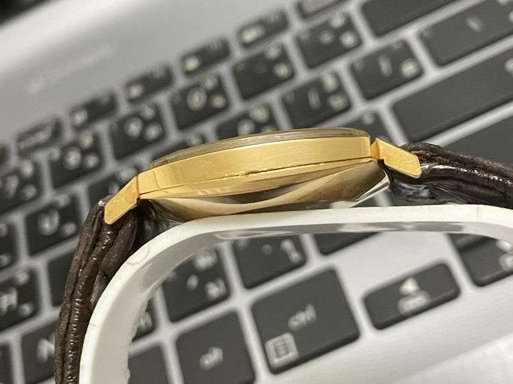 Omega ตัวเรือนเนื้อทองคำ 18K Solid Gold Automatic  รูปที่ 12