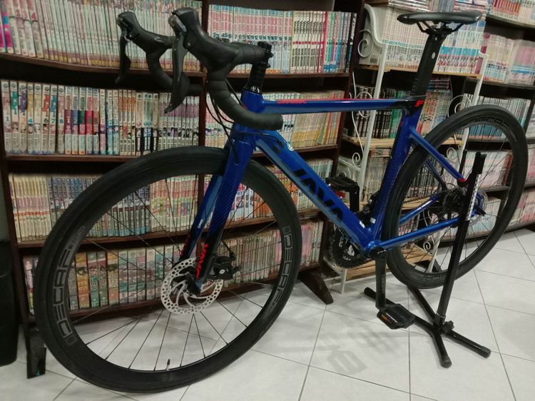 จักรยานเสือหมอบ JAVA Siluro3 Disc Brake Size 50 cm ชิฟเตอร์ สับจาน ตีนผี Shimano Tiagra 2x10 20speed เฟรมอลูมิเนียม ตะเกียบคาร์บอน 