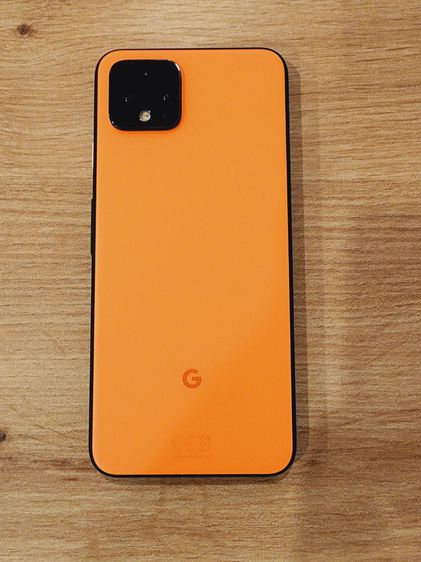 Google Pixel 4 สีส้ม มือสอง สภาพสุดยอดนางฟ้าฝุดๆ RAM 6GB ROM 64GB Android 13 มีกล่องเดิม ของแถมเพียบ (มือถือบ้านใช้เองคับ)