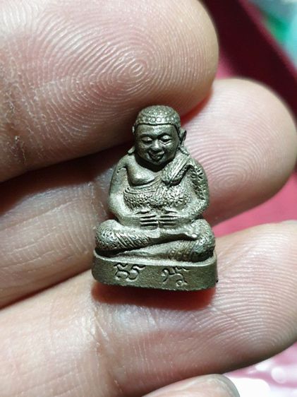 รูปหล่อพระสังกัจจายน์ 5 รอบมหาราชินี กรุงเทพ ปี 2535 เนื้อนวะโลหะ แก่เงิน ตอกโค้ด รูปที่ 6