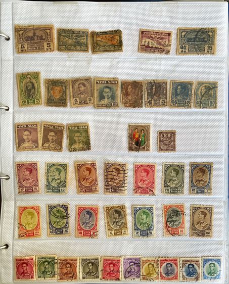 แสตมป์เก่าเก็บไทยและต่างประเทศ 2,000 ดวง สวยมาก ขายเหมา รูปที่ 14