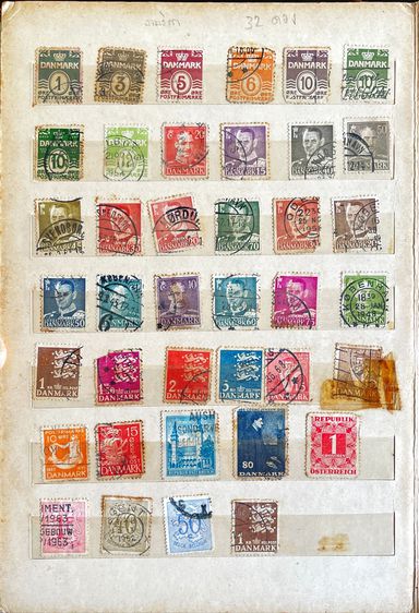 แสตมป์เก่าเก็บไทยและต่างประเทศ 2,000 ดวง สวยมาก ขายเหมา รูปที่ 7