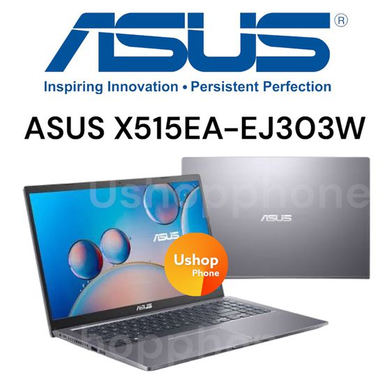อื่นๆ วินโดว์ 4 กิกะไบต์ USB ใช่ ASUS Laptop X515 (X515EA-EJ303W) Notebook ( โน๊ตบุ๊ค ) 15.6" FHD i3-1115G4 RAM4GB SSD512GB W11
