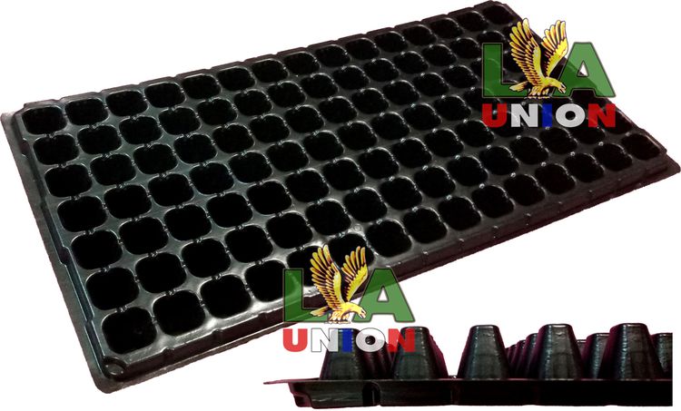 ถาดเพาะกล้าต้นอ่อน 32 50 60 104 105 128 200 หลุม ถาดเพาะกล้าต้นข้าว คุณภาพดี รูปที่ 5