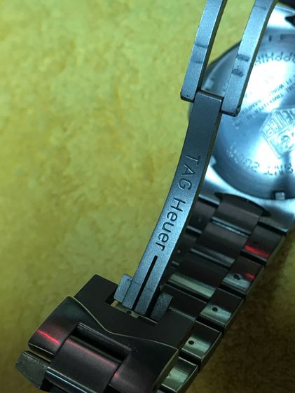 นาฬิกาชาย นาฬิกาชาย ยี่ห้อ Tag Heuer KIRlUM F1 Digital สภาพสวยพร้อมกล่องสายยาว รูปที่ 9