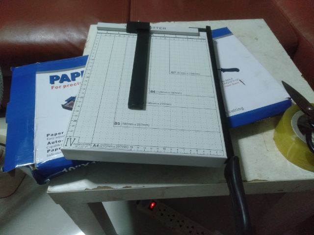 เครื่องตัดกระดาษ A4 รูปที่ 6