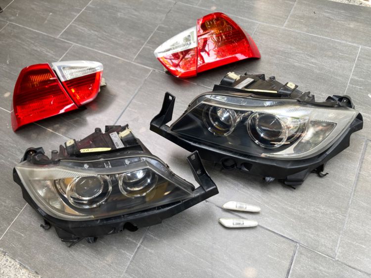 ไฟหน้า Xenon BMW E90 รุ่น Pre LCi ไฟท้าย ไฟเลี้ยวข้าง กล่อง Xenon ของแท้ มือสอง รูปที่ 18