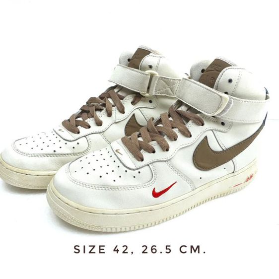 รองเท้าผ้าใบ ผ้าใบ UK 8 | EU 42 | US 8.5 ขาว Nike af1 High❗Sale ❗Size 42 , 26.5 cm. 