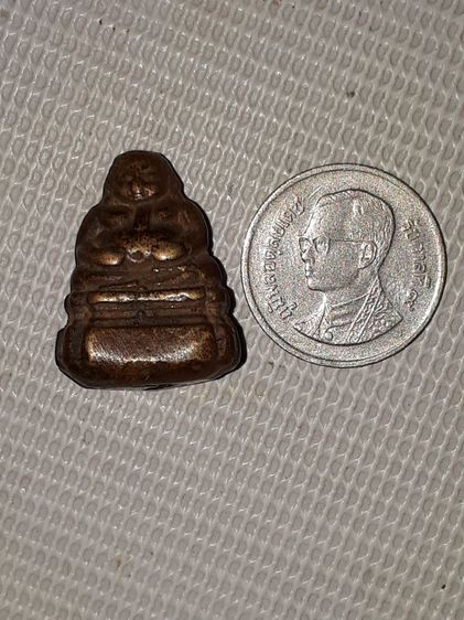 หล่อโบราณ พระสังกัจจายน์ วัดพนันเชิง เนื้อสำริด ปี 24xx สภาพสวยๆ สมบูรณ์ ผิวเดิม ดูง่่ายมาก เก่า แท้ หายาก รูปที่ 6