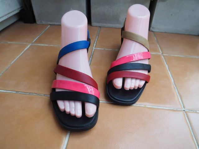 CAMPER TWINS Multicolor 37EU(24.0cm) Hell Strap Sandals Genuine and Original ของแท้ มือ 2, รองเท้าแตะรัดส้น CAMPER หนังแท้ ไม่มีตำหนิใดๆ รูปที่ 3