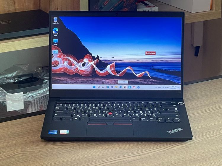 Lenovo ThinkPad E14 Gen 4 Corei7-1255U RAM16GB SSD512GB Win 11 Pro เครื่องโชว์อุปกรณ์ครบกล่อง รูปที่ 1