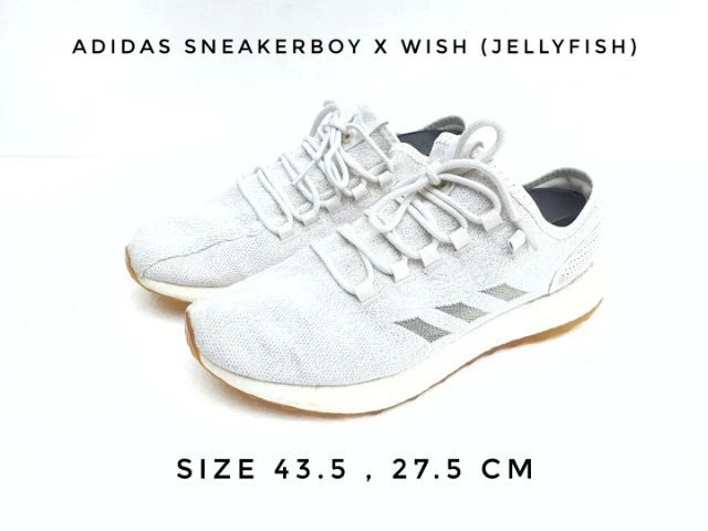 Adidas  Sneakerboy X Wish pure boost JELLYFISH (แมงกะพรุน)❗Sale❗
 ไซ 43.5 , 27.5 cm