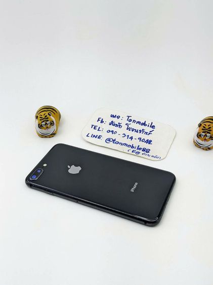 ขาย  เทิร์น iPhone 8 Plus 256 GB Black ศูนย์ไทย มีตัวเครื่องอย่างเดียว ไม่มีอุปกรณ์อื่น สุขภาพแบต 100 เพียง 6,990 บาท เท่านั้น ครับ