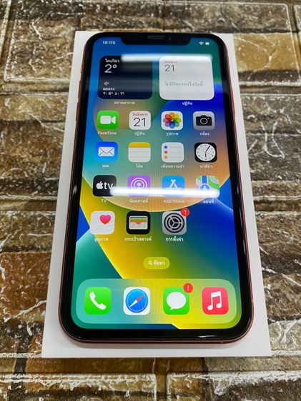 64 GB iPhone XR สีส้ม 64GB เครื่องนอกแท้ model ja สภาพสวย จอแท้ แบตแท้ สแกนใบหน้าได้ รีเซ็ตได้ ไม่ติดไอคราว การใช้งานดี ปกติทุกอย่าง อุปกรณ์ครบ