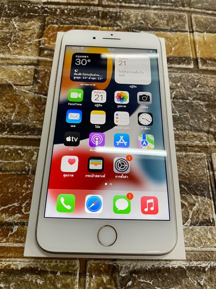64 GB ขาย iphone 8plus 64GB สีขาว ศูนย์ไทย th สภาพสวย สแกนนิ้วได้ รีเซ็ตได้ ไม่ติดไอคราว การใช้งานดี ปกติทุกอย่าง อุปกรณ์ครบ