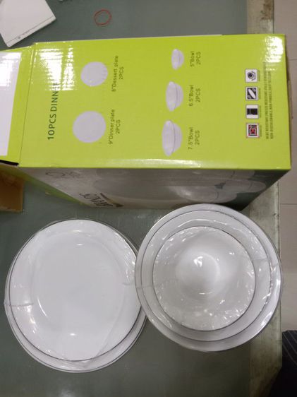 ชุดจาน BRANDS DINNER SET(10 pcs.) รูปที่ 3