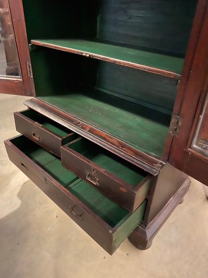 ตู้ไม้สักโบราณ victoria style รูปที่ 5