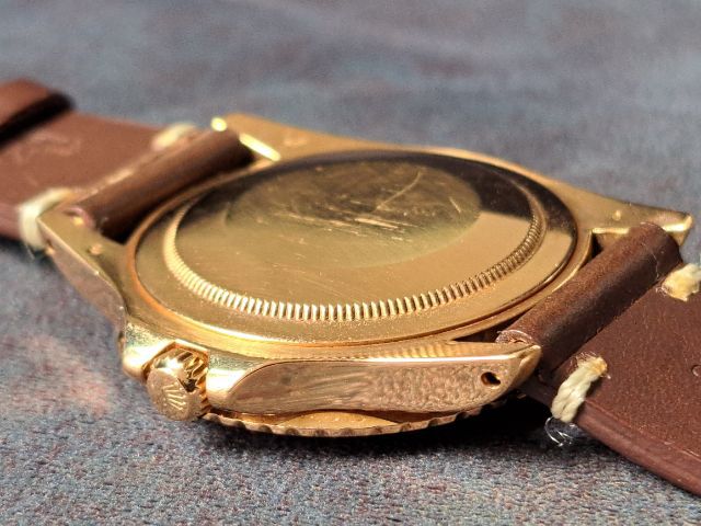 Rolex 1675 GMT 18k YG brown nipple dial รูปที่ 12