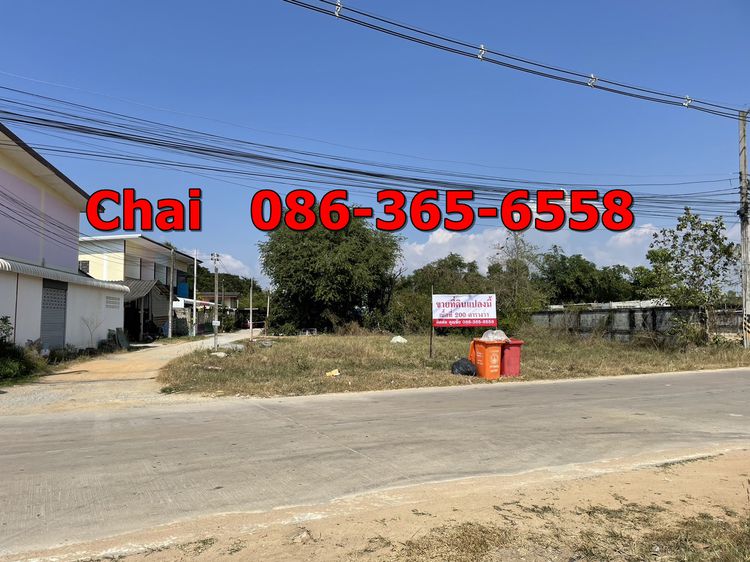 ขายที่ดินเปล่าติดถนน2ด้านถนนซอยหลักและซอยรองทำเลดีขายวาละ42,000บาท รูปที่ 3