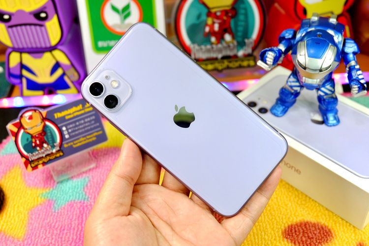 iPhone iPhone 11 64 GB 11 64GB สีม่วง 💜สวยใหม่ ครบกล่อง แบตดี เครื่องศูนย์TH