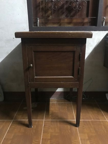 โต๊ะไม้สัก ท๊อปซีเมนต์ งานเก่า รูปที่ 3