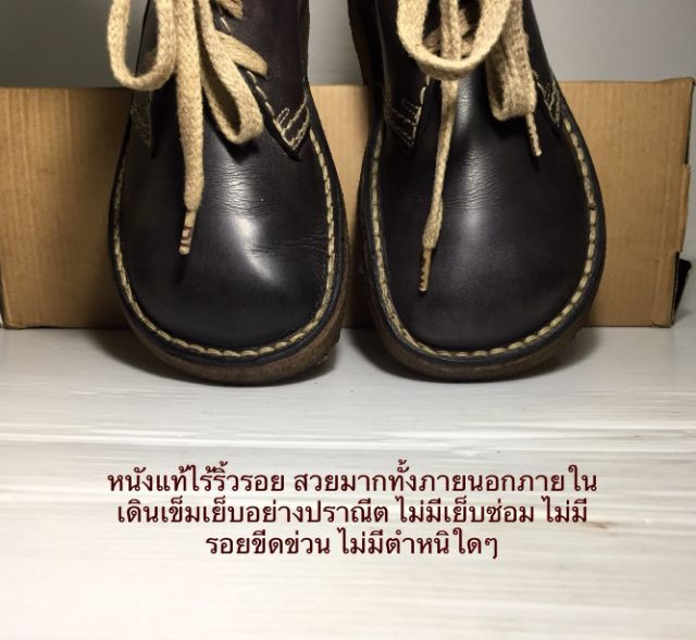 Duckfeet, Original Danish 37EU(23.5cm) Dark Brown Ankle Casual Boots, Handmade from Denmark ของแท้ มือ 2, รองเท้า Duckfeet หนังแท้ สวยมาก รูปที่ 5
