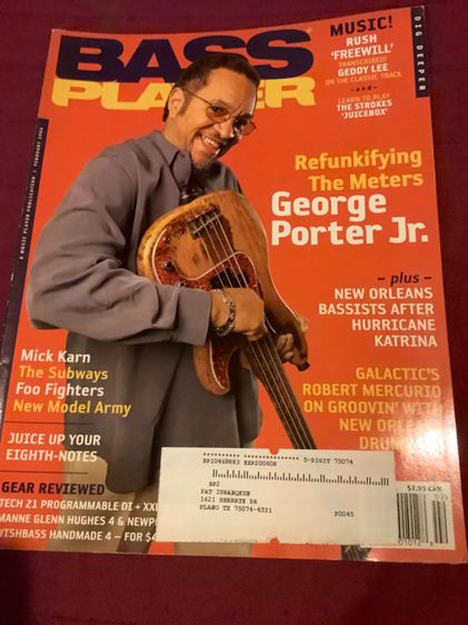 นิตยสาร Bass Player จากอเมริกา