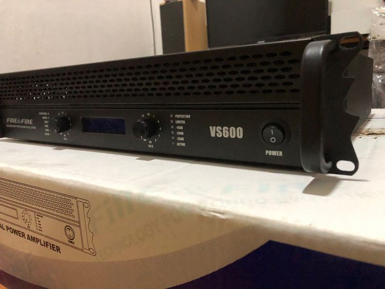 เพาเวอร์แอมป์ FINE FINE รุ่น VS600 รูปที่ 8