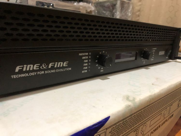 เพาเวอร์แอมป์ FINE FINE รุ่น VS600 รูปที่ 9