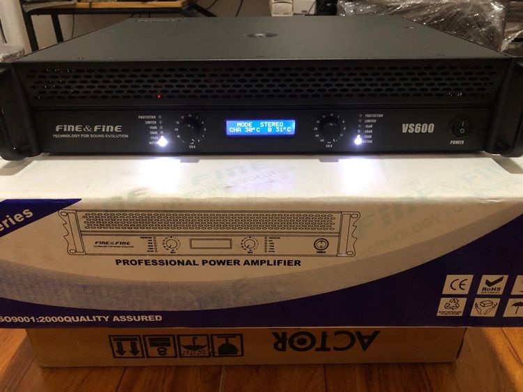 เพาเวอร์แอมป์ FINE FINE รุ่น VS600 รูปที่ 10