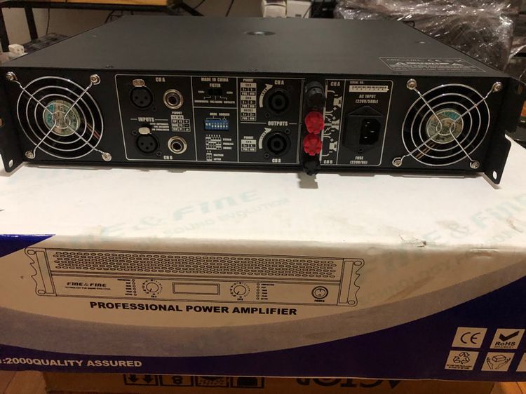 เพาเวอร์แอมป์ FINE FINE รุ่น VS600 รูปที่ 4