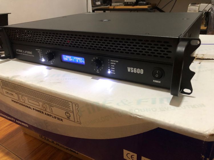 เพาเวอร์แอมป์ FINE FINE รุ่น VS600 รูปที่ 3