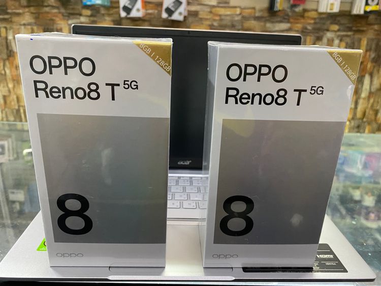อื่นๆ 128 GB ขาย oppo reno8t 5G เป็นเครื่องใหม่ มือ1 ไม่ผ่านการใช้งาน ประกันศูนย์ 1ปีเต็ม ราคาถูกกว่าศูนย์ หลายพัน สเปกแรง กล้องเทพๆ 