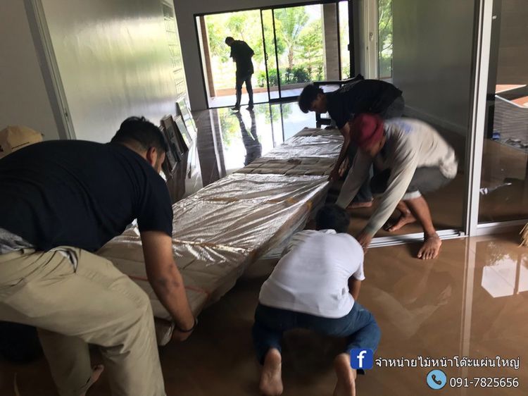 ผลิต โต๊ะไม้จริง โต๊ะไม้ใหญ่ โต๊ะสตาบัค โต๊ะประชุม โต๊ะ Co-working รูปที่ 8