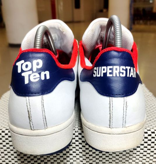 รองเท้า💥 adidas superstar 💥ของแท้‼️รุ่นพิเศษ TOP TEN สวยๆ เดิมๆ สภาพใหม่💥ไซร์ 44 รูปที่ 9