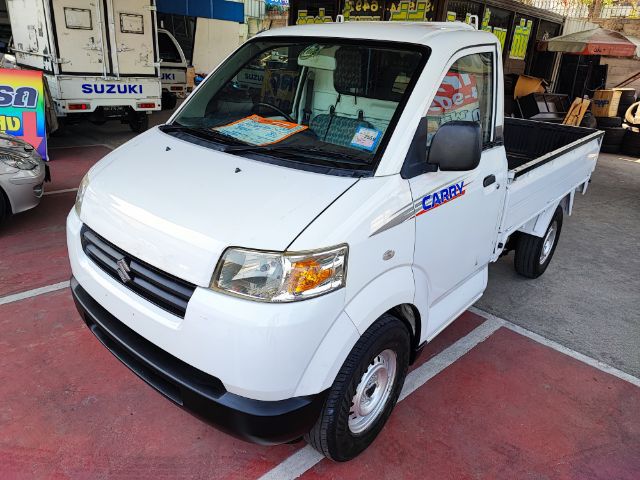 Suzuki Carry 2015 1.6 Mini Truck Pickup เบนซิน ไม่ติดแก๊ส เกียร์ธรรมดา ขาว