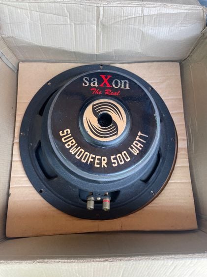 ซับวูฟเฟอร์ saxon 500watt. 12 นิ้ว 