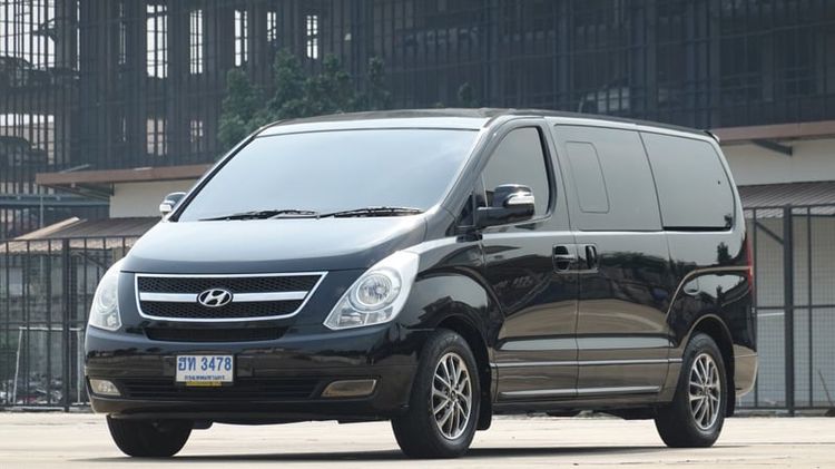 Hyundai H-1  2011 2.5 Maesto Deluxe Van ดีเซล ไม่ติดแก๊ส เกียร์อัตโนมัติ ดำ