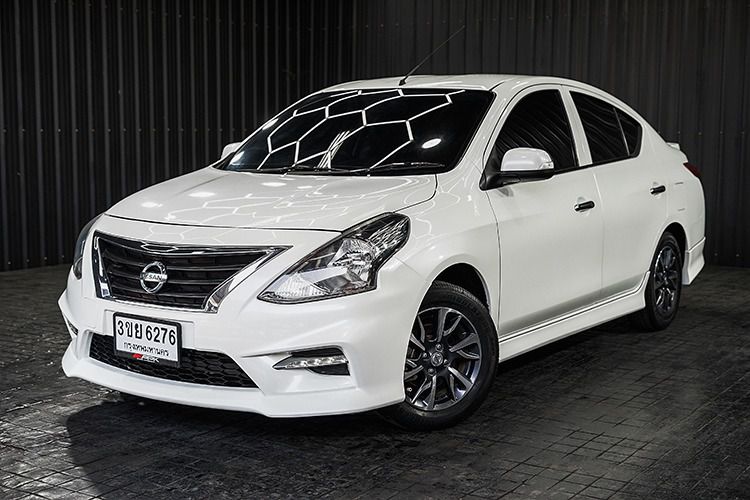 Nissan Almera 2019 1.2 ES Sedan เบนซิน ไม่ติดแก๊ส เกียร์อัตโนมัติ ขาว