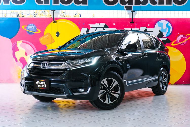 Honda CR-V 2019 2.4 E Utility-car เบนซิน ไม่ติดแก๊ส เกียร์อัตโนมัติ ดำ