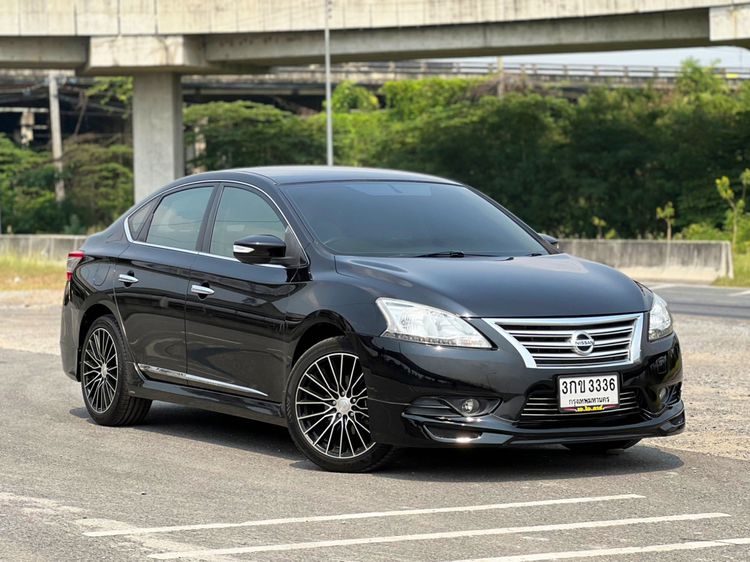 Nissan Sylphy 2014 1.8 V Sedan เบนซิน ไม่ติดแก๊ส เกียร์อัตโนมัติ ดำ