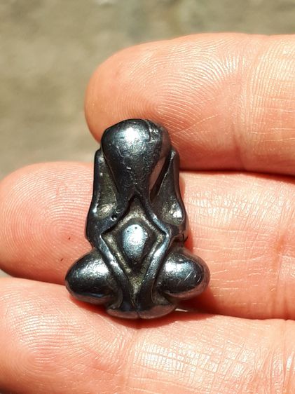 พระปิดตา เนื้อเมฆพัตร หลวงปู่นาค วัดห้วยจระเข้ จ.นครปฐม พิมพ์หูกระต่าย สวยงาม คมชัด สภาพสวย เก่า เดิมๆ แท้ หายากมากๆ มีใบประกาศนียบัตรรับรอง รูปที่ 5