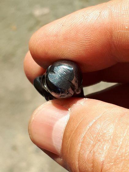 พระปิดตา เนื้อเมฆพัตร หลวงปู่นาค วัดห้วยจระเข้ จ.นครปฐม พิมพ์หูกระต่าย สวยงาม คมชัด สภาพสวย เก่า เดิมๆ แท้ หายากมากๆ มีใบประกาศนียบัตรรับรอง รูปที่ 9