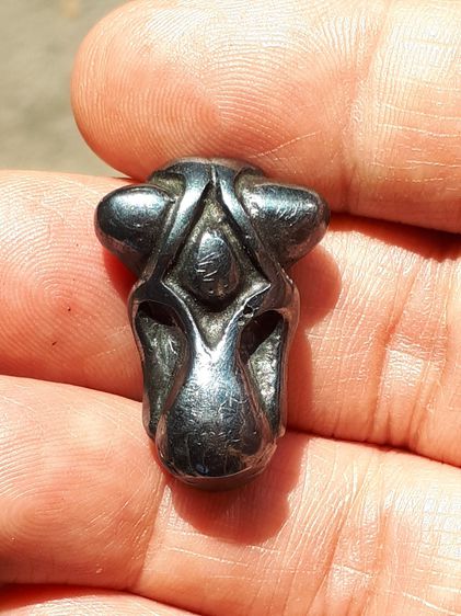 พระปิดตา เนื้อเมฆพัตร หลวงปู่นาค วัดห้วยจระเข้ จ.นครปฐม พิมพ์หูกระต่าย สวยงาม คมชัด สภาพสวย เก่า เดิมๆ แท้ หายากมากๆ มีใบประกาศนียบัตรรับรอง รูปที่ 10