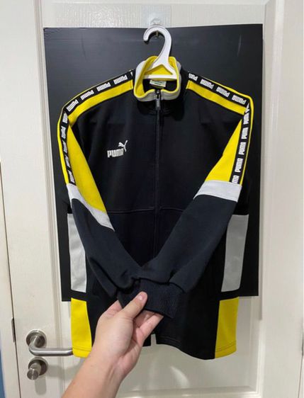 เสื้อวอร์มสีดำ แบรนด์ Puma รูปที่ 5