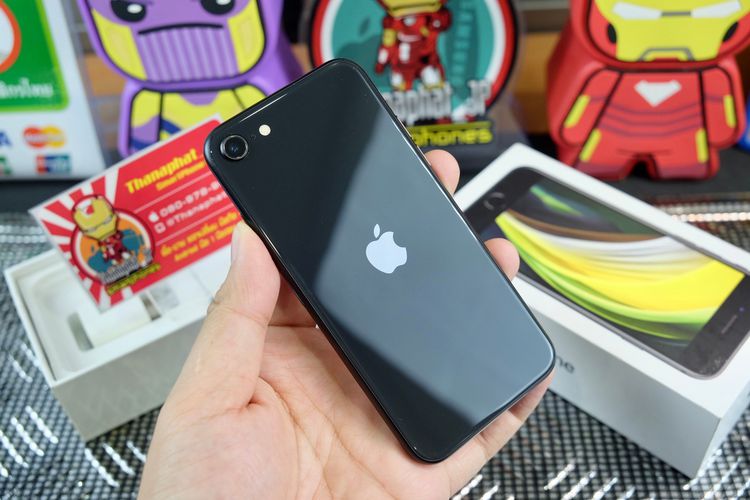 iPhone iPhone SE 64 GB SE 2 (2020) 64GB สีดำ 🖤แบต100 สวยใหม่ ครบกล่อง เครื่องศูนย์TH