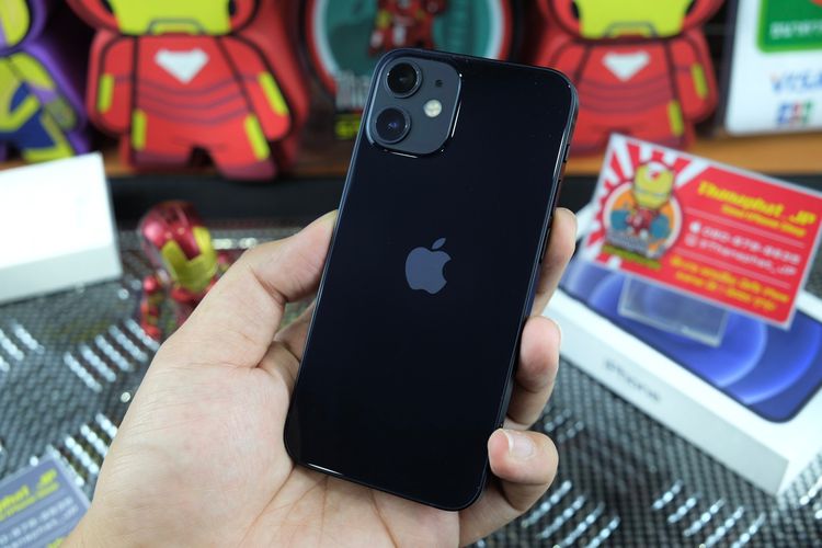 iPhone iPhone 12 128 GB 12 Mini 128GB สีดำ 🖤สวยใหม่ ครบกล่อง แบตดี เครื่องศูนย์TH