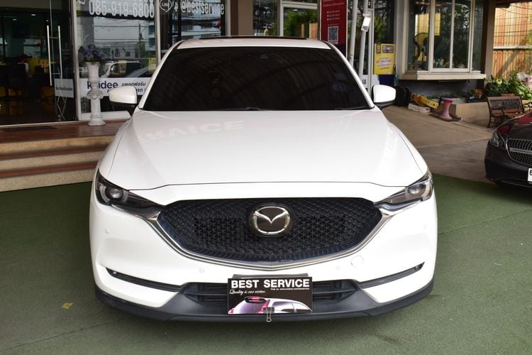 Mazda CX-5 2019 2.2 XDL 4WD Utility-car ดีเซล ไม่ติดแก๊ส เกียร์อัตโนมัติ ขาว รูปที่ 2